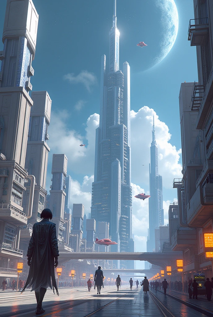 Futuristic Town Space