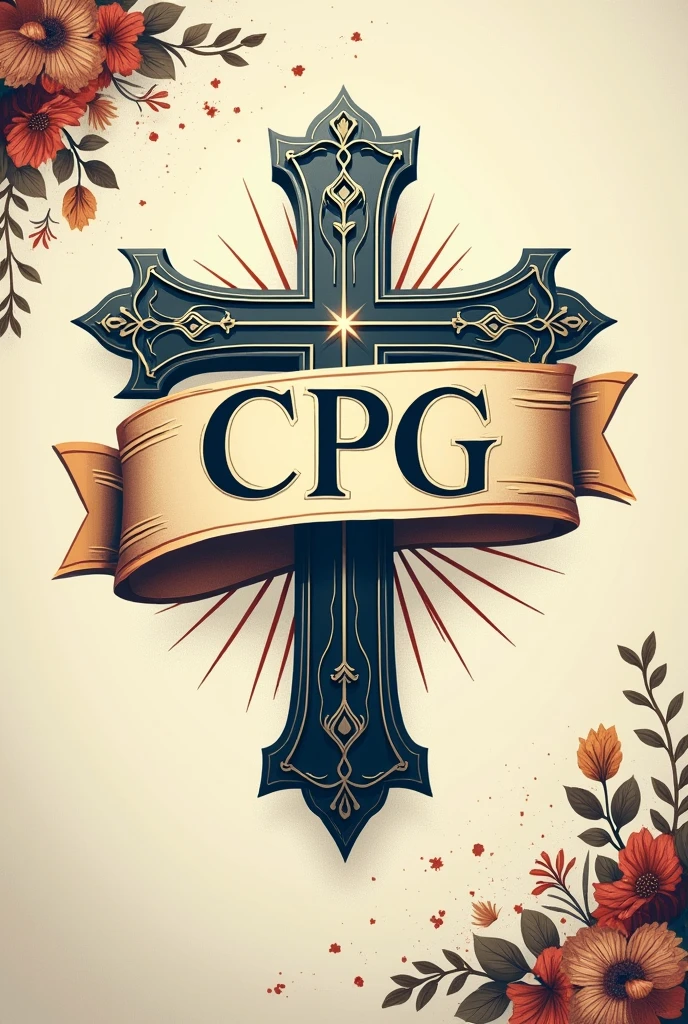 I want poster of prayer meeting poster have a banner symbol, on that banner symbol I want CPG letters