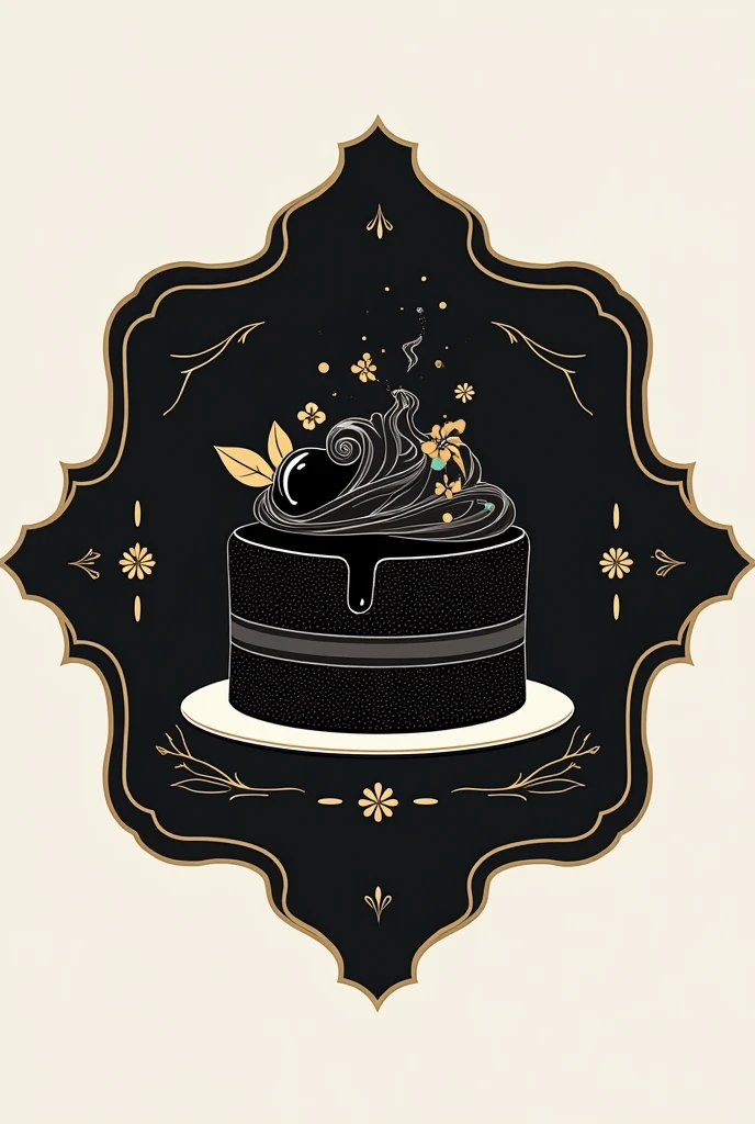 Logo for the black cakes confectionery