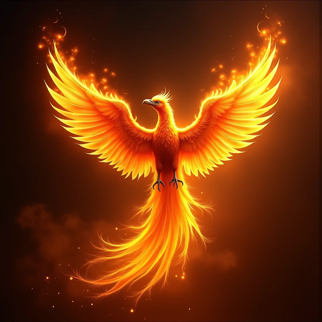 phoenix, fire, burning, fire storm,