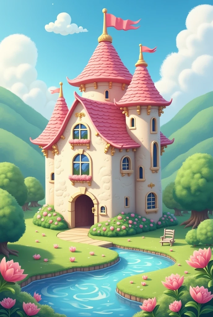 Un chateau tout kawaii