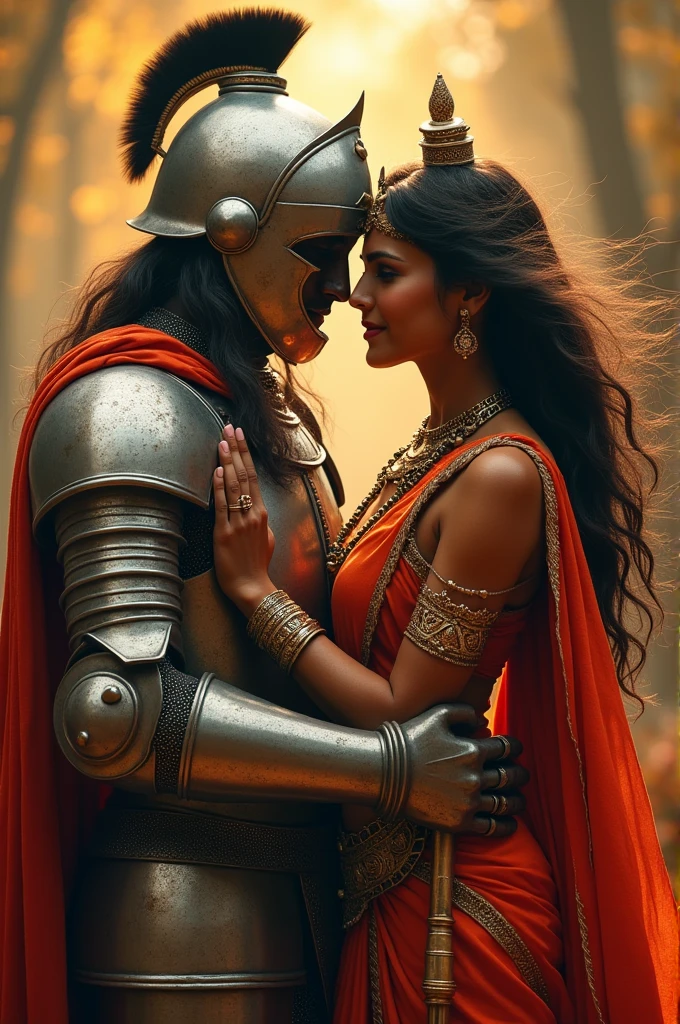 A knight fucking a Indian goddess Sita
