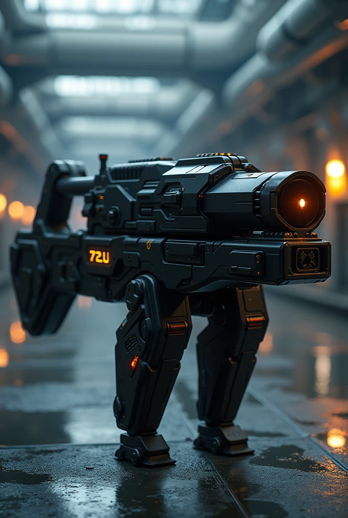 Make a United Kingdom heavy gun from the future