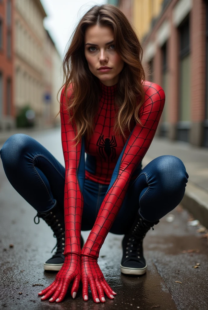 spiderman nude Girl