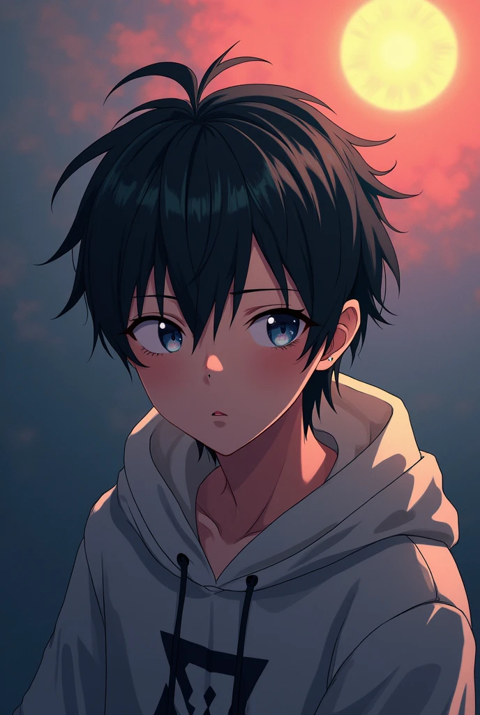 creative wallpaper sad anime boy