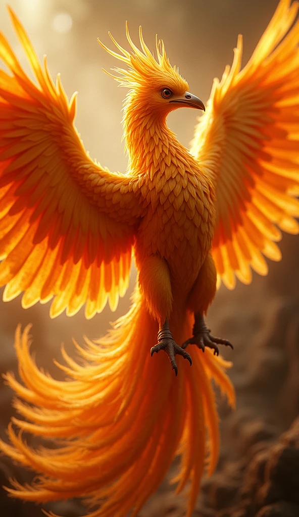 best quality, high quality, ultra quality, 8k, masterpiece, detailed, extremely detailed, insanely detailed, ultra detailed, ultra highres ,exquisite,lifelike Images,cinematic experience,UHD picture,Realistic,photorealistic,hyperrealistic,vivid,RAW photo,shot by DSLR,(Phoenix,Golden Shine),Very large