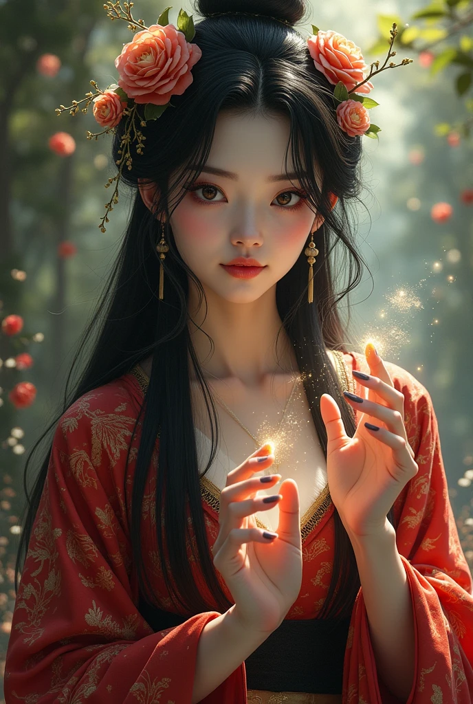 Japanese beauty witch