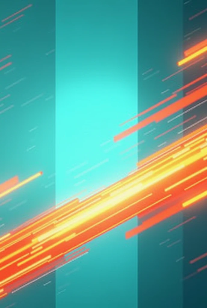 Use this color scheme to create a background using elements from a news broadcast. #3BF1F5 ; #F58026; #B0DCF5, Include it in the fund