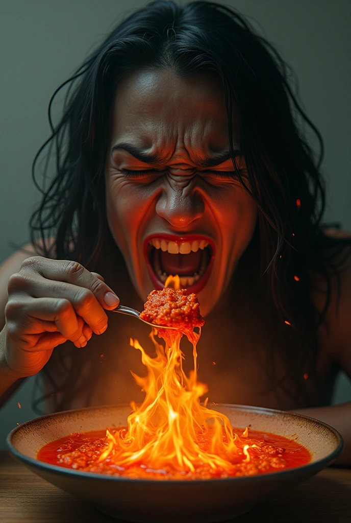 Very spicy food、Eat and die、