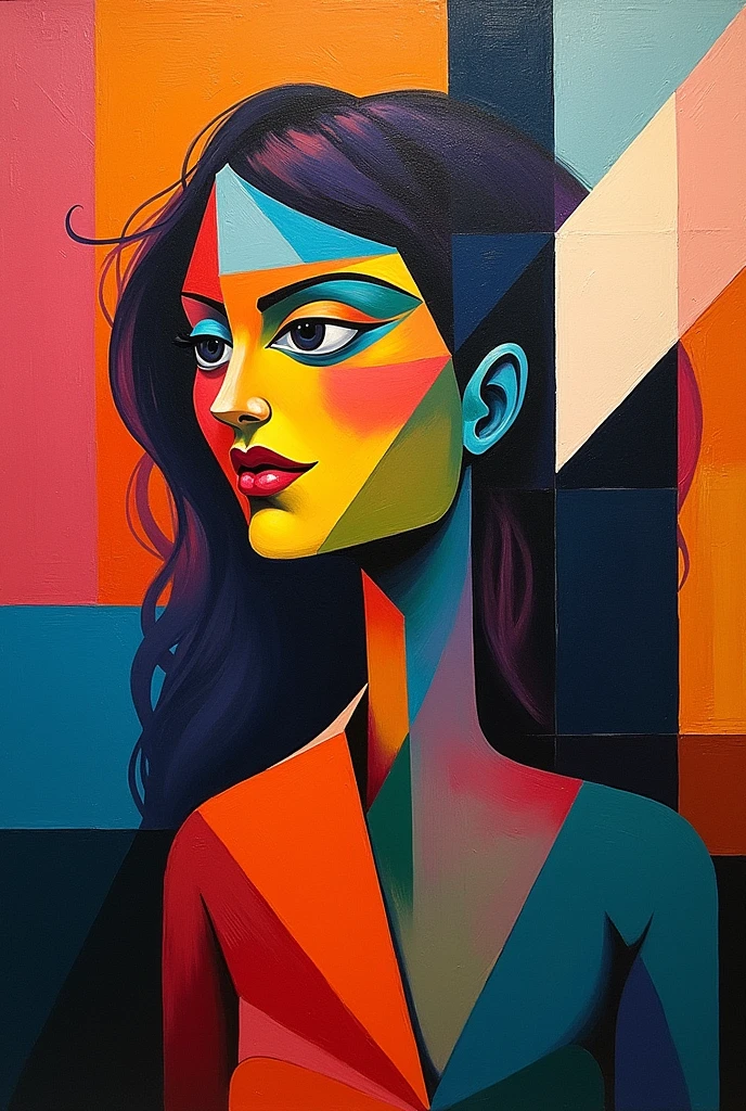 Make me a Cubism Painting
