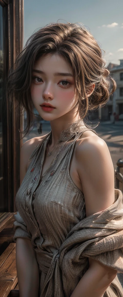 ((masterpiece, highest quality, best image quality, High resolution, realistic, Raw photo, 8K)), ultra wide angle,