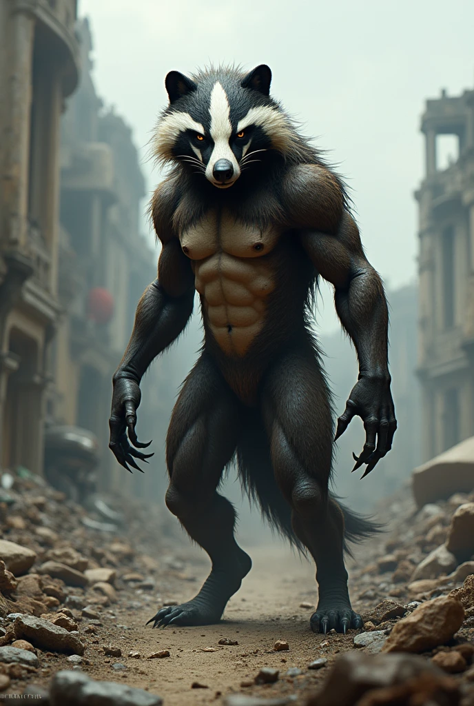 Badger humanoid apocalypse 