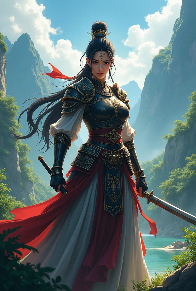 1 ancient anime female general in Vietnam