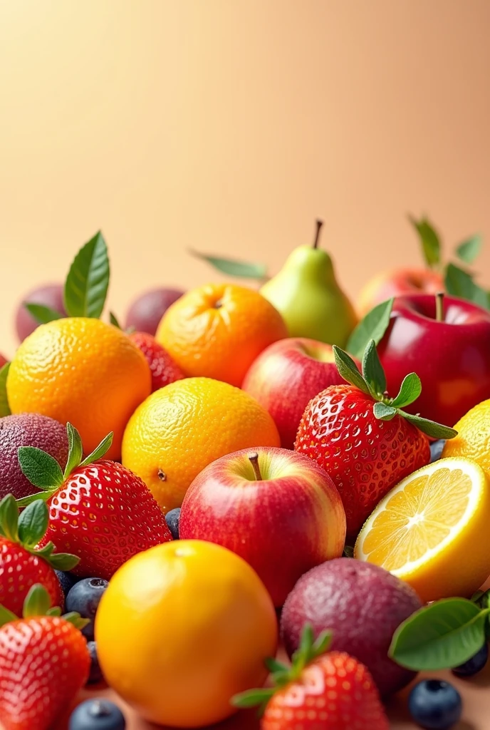 Different types of fruits