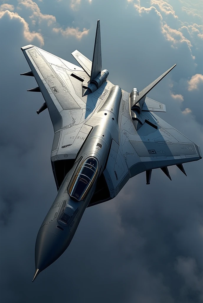 Name a futuristic fighter jet NATF-009 Delta Star
