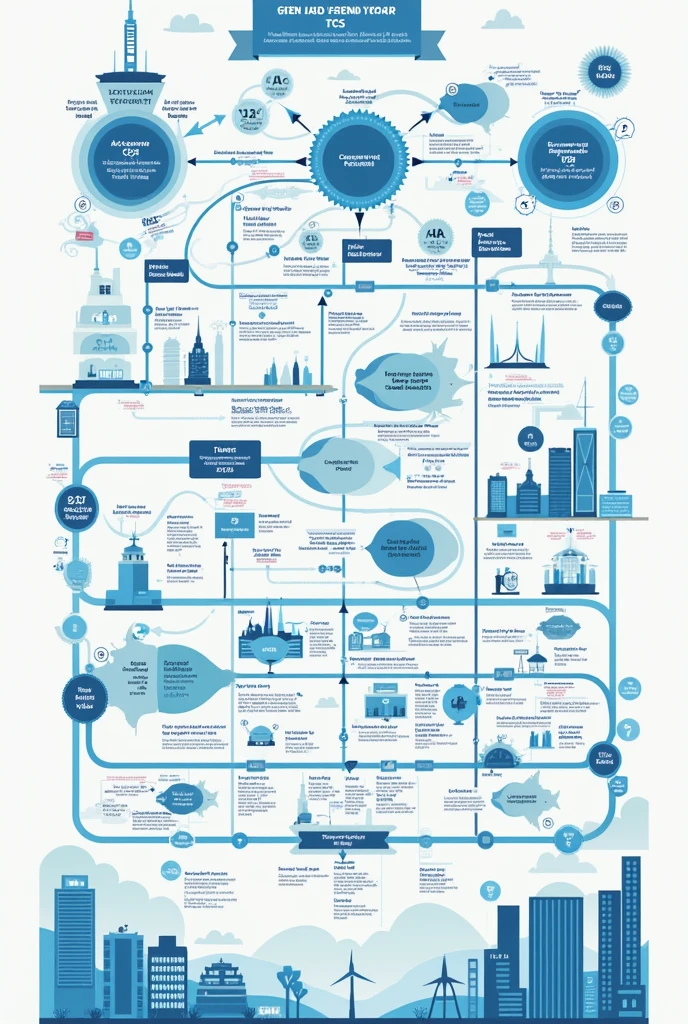 Growth and transformation of tata consultancy services in flow chart