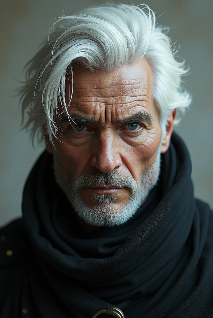 White-haired guy.