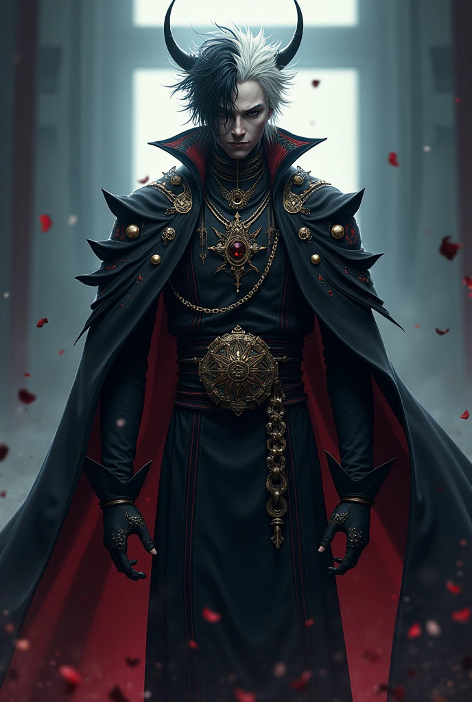 Ryomen sukuna de Jujutsu kaisen en costume 
