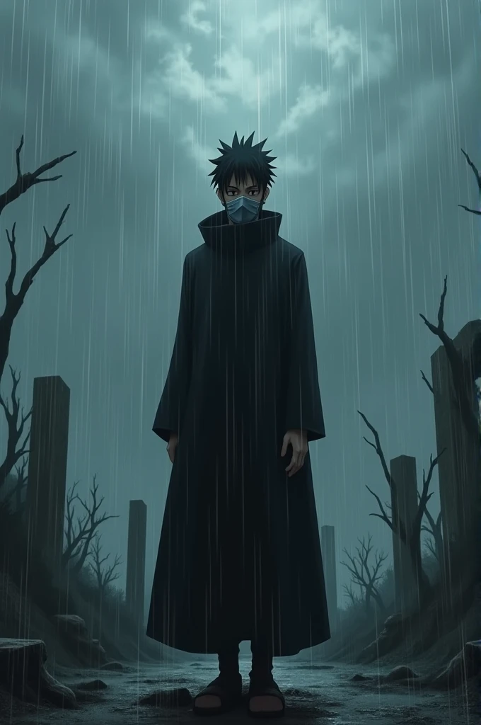 Obito and rain 