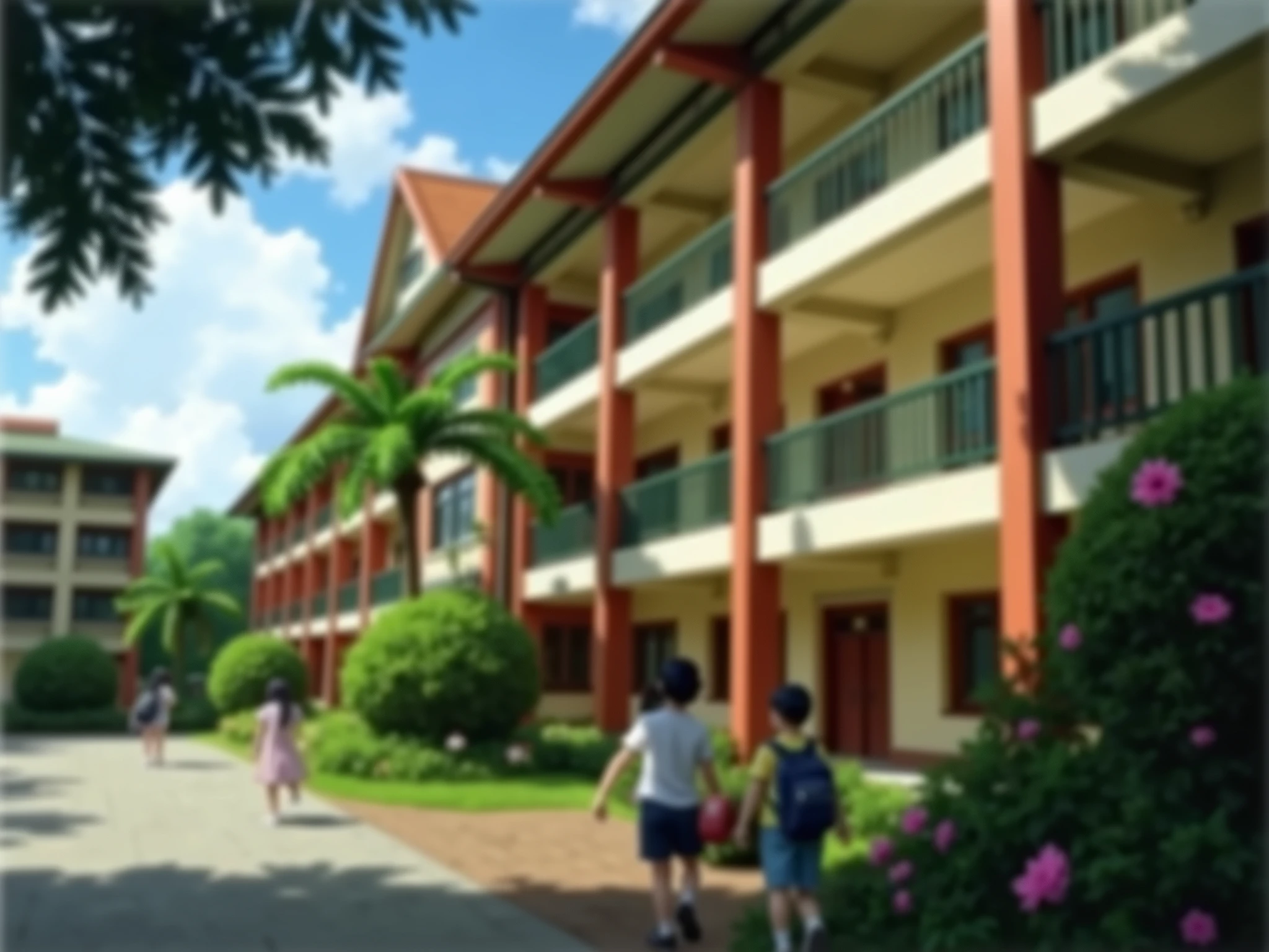 Can you make this our school into anime