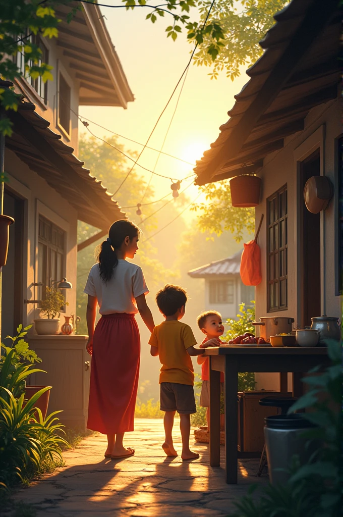 The sun had barely crested the horizon, but the Ipis household was already abuzz with activity. Marissa, the resilient matriarch, bustled through the modest two-story home, rousing her family for the day ahead. From the kitchen, the tantalizing aroma of freshly brewed coffee and sizzling tocino mingled with the sounds of Nunoy's cheerful humming as he set the table.