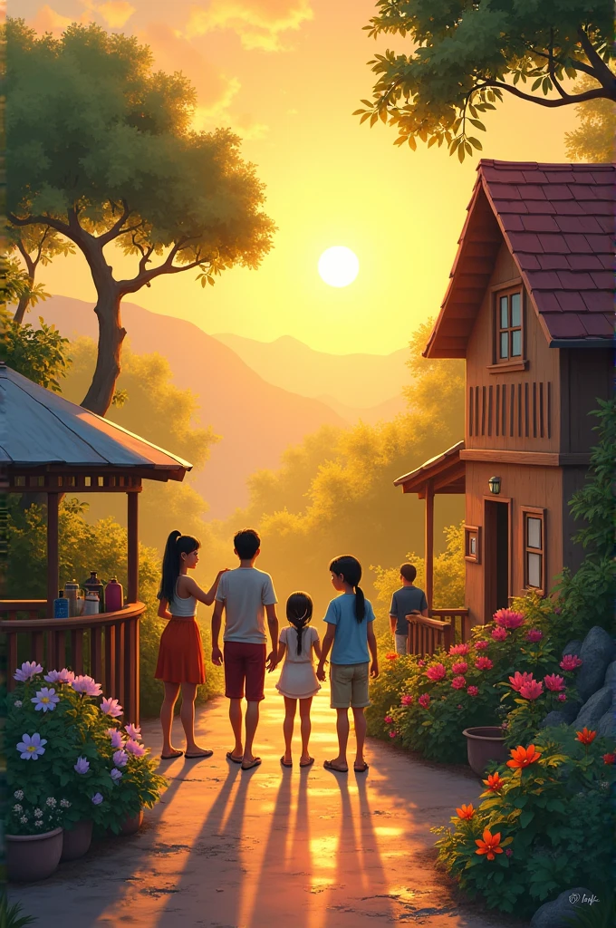 The sun had barely crested the horizon, but the Ipis household was already abuzz with activity.