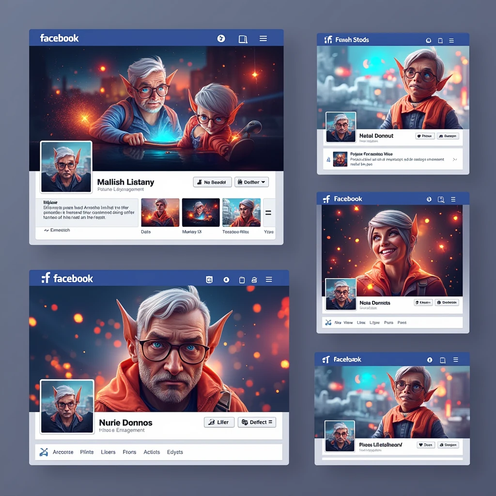 Feacebook ads , banners 