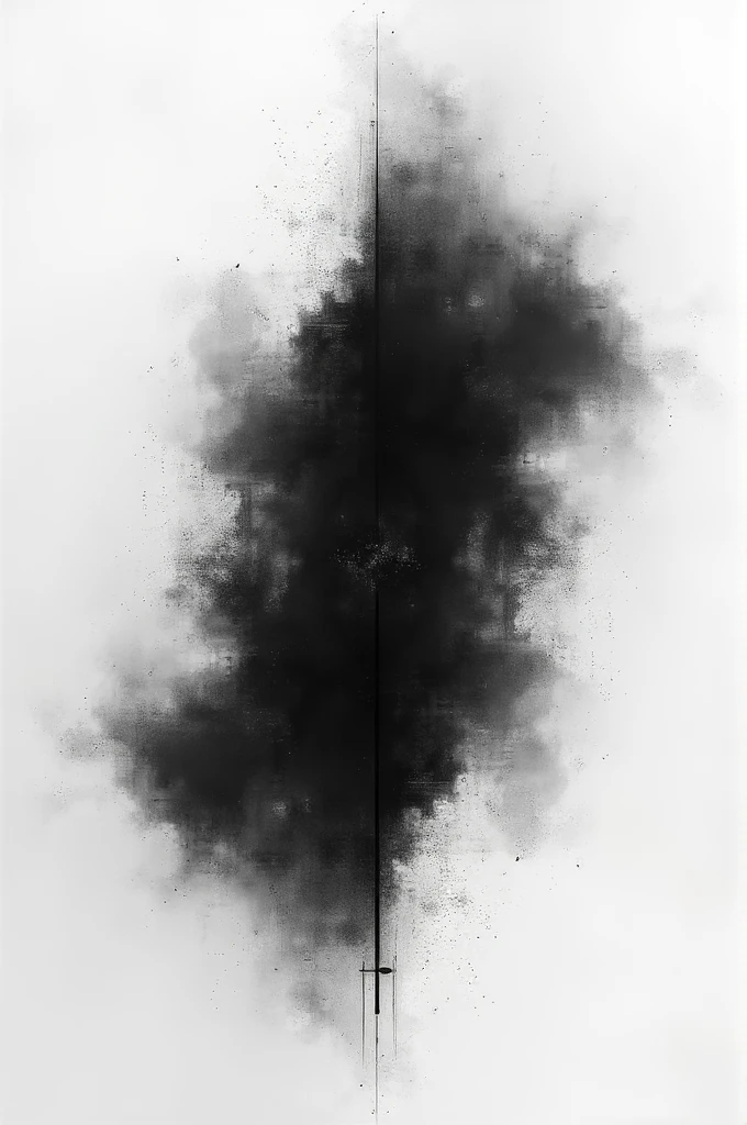 Philosophical black and white background