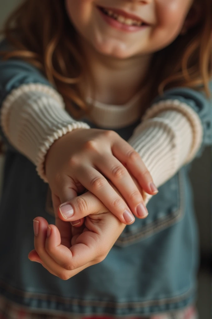 A girl hand job with boy