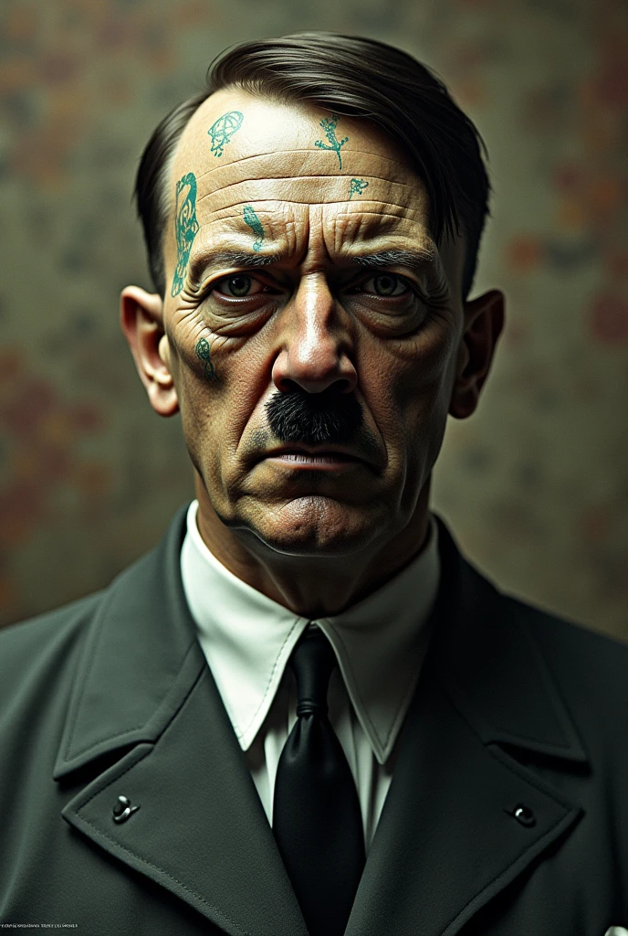 Hitler wearing 3d wallpaper