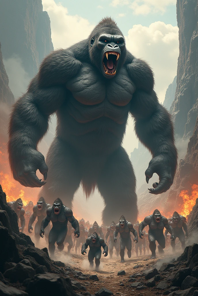 Kong monster army