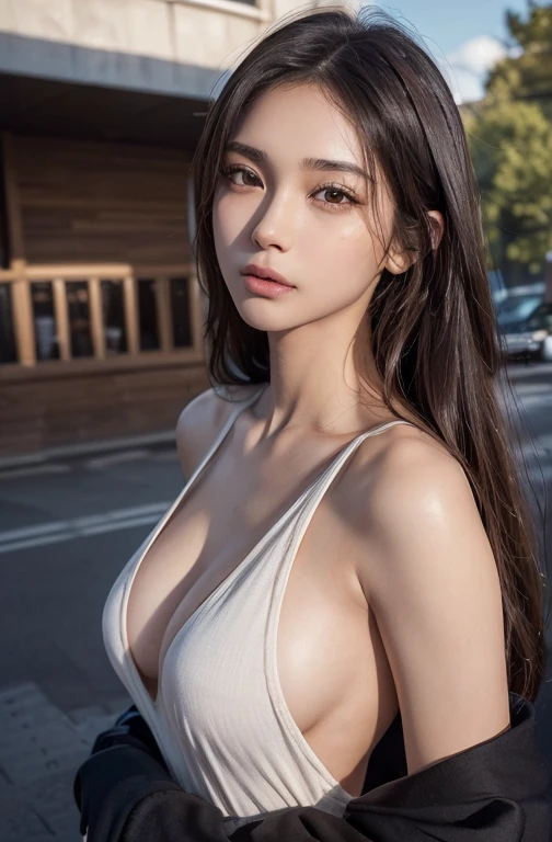 ((16K, masterpiece, RAW Photos, Highest quality,Ultra-high resolution, Realistic, Highly detailed CG integrated in 16K)), 8k, diamond,wallpaper, Written boundary depth,Beautiful Face:1.4,big, Beautiful double eyelids,Cinematic Light,Beautiful Face,(Detailed face),(Slender and cute woman:1.4),(20-year-old),(With the same expression:1.4),Close ~ eyes,(Pose, skin color, and clothing remain the same.:1.4),Accurate anatomy:1.4,((nsdw,naked,))