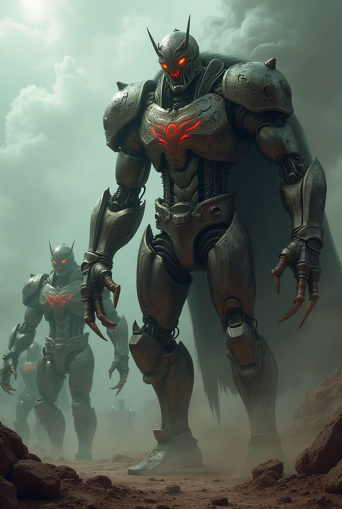 Iron dracula monster army 