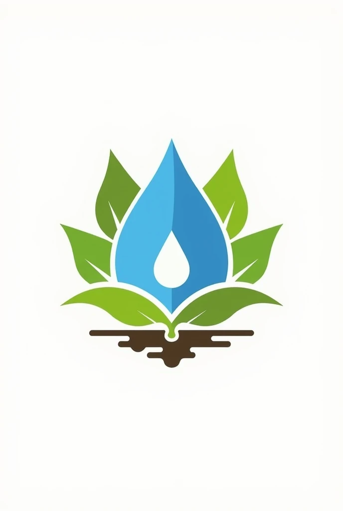 Create a modern and professional logo for the company "Tech Agro Consultoria e Projetos Agropecuários". Design must convey innovation, technology and sustainability in the agricultural sector. Maintain the original visual identity, but with significant improvements:
Icon: Use an icon that combines a stylized and refined drop of water with leaves, representing the importance of water in agriculture and sustainability. The drop should be highlighted in blue, while the leaves should be green, symbolizing growth and nature. Add a touch of brown to represent the soil, integrating it harmoniously with the other elements. ADD SOIL ELEMENT IN LOGO
Color Palette: Green for agriculture, blue for irrigation and a shade of brown that represents the soil, creating a soft contrast and a sense of depth.
Typography: The name "Tech Agro" must be highlighted with a clear, modern and bold font, using green and blue to differentiate the words. The slogan "Consultoria e Projetos Agropecuários" should be positioned below the main name, in a smaller and more discreet font, maintaining the focus on the main name.
This design must be more dynamic, attractive and capable of conveying the company's core values.