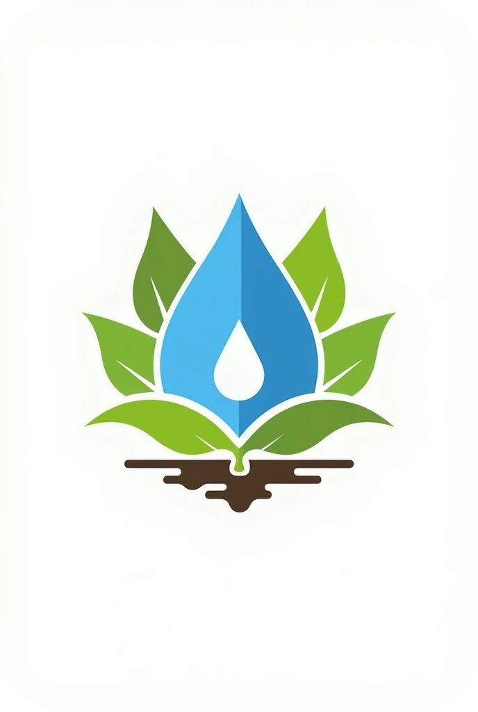 Create a modern and professional logo for the company "Tech Agro Consultoria e Projetos Agropecuários". Design must convey innovation, technology and sustainability in the agricultural sector. Maintain the original visual identity, but with significant improvements:
Icon: Use an icon that combines a stylized and refined drop of water with leaves, representing the importance of water in agriculture and sustainability. The drop should be highlighted in blue, while the leaves should be green, symbolizing growth and nature. Add a touch of brown to represent the soil, integrating it harmoniously with the other elements. ADD SOIL ELEMENT IN LOGO
Color Palette: Green for agriculture, blue for irrigation and a shade of brown that represents the soil, creating a soft contrast and a sense of depth.
Typography: The name "Tech Agro" must be highlighted with a clear, modern and bold font, using green and blue to differentiate the words. The slogan "Consultoria e Projetos Agropecuários" should be positioned below the main name, in a smaller and more discreet font, maintaining the focus on the main name.
This design must be more dynamic, attractive and capable of conveying the company's core values.