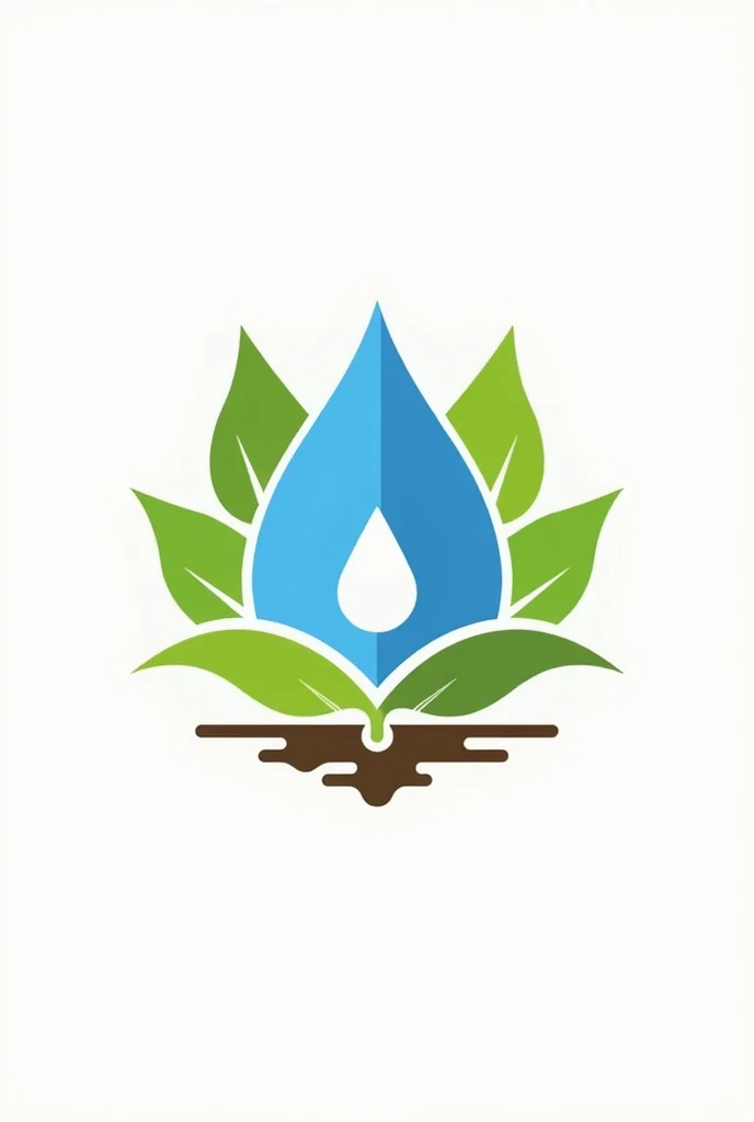 Create a modern and professional logo for the company "Tech Agro Consultoria e Projetos Agropecuários". Design must convey innovation, technology and sustainability in the agricultural sector. Maintain the original visual identity, but with significant improvements:
Icon: Use an icon that combines a stylized and refined drop of water with leaves, representing the importance of water in agriculture and sustainability. The drop should be highlighted in blue, while the leaves should be green, symbolizing growth and nature. Add a touch of brown to represent the soil, integrating it harmoniously with the other elements. ADD SOIL ELEMENT IN LOGO
Color Palette: Green for agriculture, blue for irrigation and a shade of brown that represents the soil, creating a soft contrast and a sense of depth.
Typography: The name "Tech Agro" must be highlighted with a clear, modern and bold font, using green and blue to differentiate the words. The slogan "Consultoria e Projetos Agropecuários" should be positioned below the main name, in a smaller and more discreet font, maintaining the focus on the main name.
This design must be more dynamic, attractive and capable of conveying the company's core values.