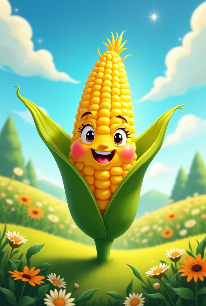 A disney poster for corn