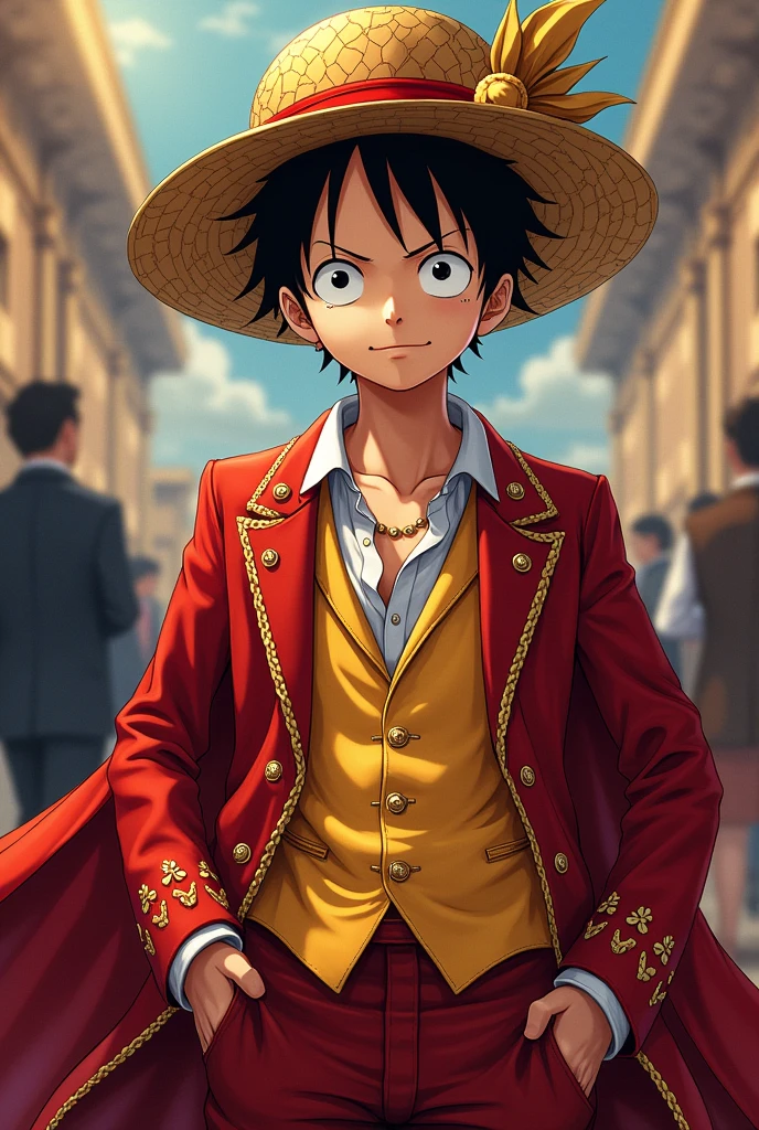 Leffi de one piece en costume