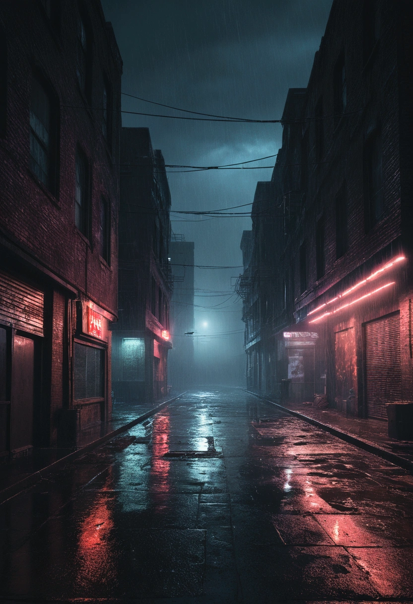 A dark, ominous trap beat, 8k, ultra-detailed, realistic, highly detailed, dramatic lighting, cinematic, moody, atmospheric, dark shadows, gritty, industrial, urban, dystopian, neon lights, rain, fog, grime, grunge, dramatic, intense, powerful, impactful, cinematic composition, masterpiece