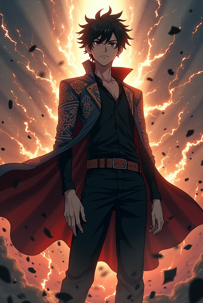 Yuiji Itadori's Jujutsu Kaisen and costume change
