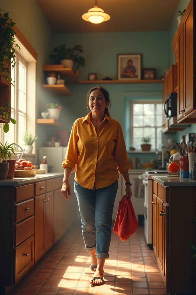 Marissa, the resilient matriarch, bustled through the modest two-story home, rousing her family for the day ahead.