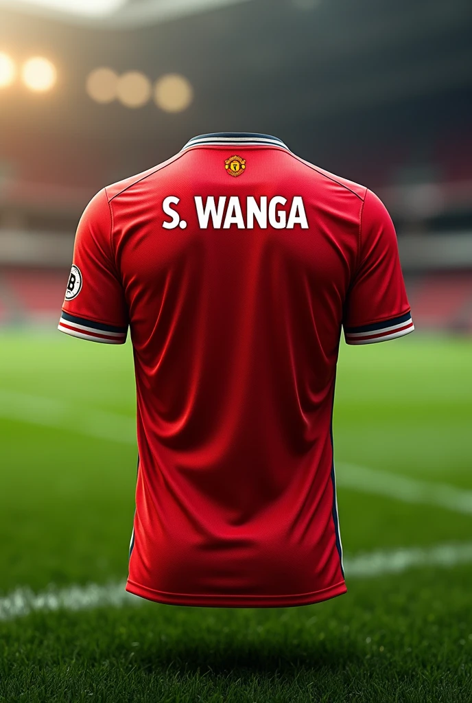 Man U Jersy with name S. Wanga 