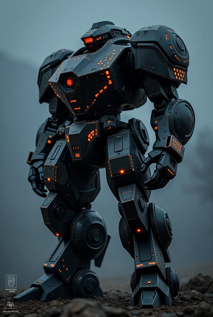 Name a mecha G-009 with more armor, details, and it can light up in night