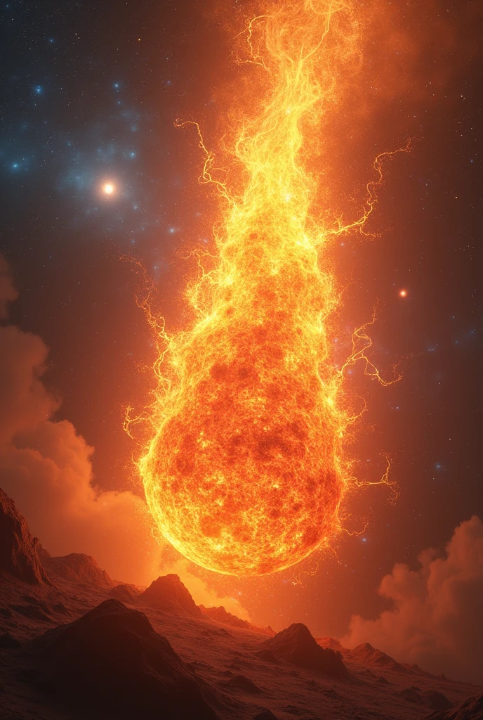Domain Expantion: cosmic flame of the univers