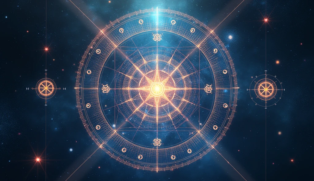 A mandala of the most powerful frequency in the universe, God's frequency 963 hz, brings wealth to your life.
