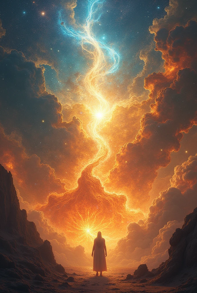 Domain Expantion cosmic flame of the galaxy