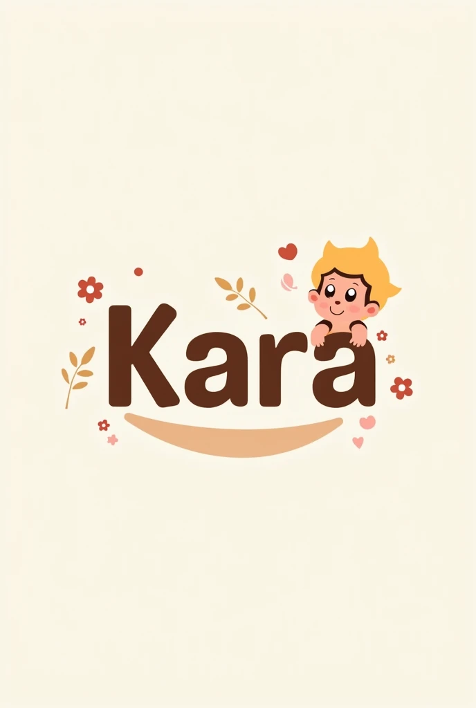 create a logo of kara make it creative for family logi