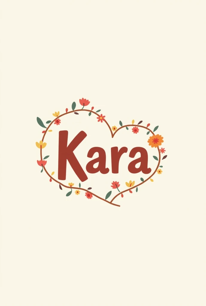 create a logo of kara make it creative for family logi
