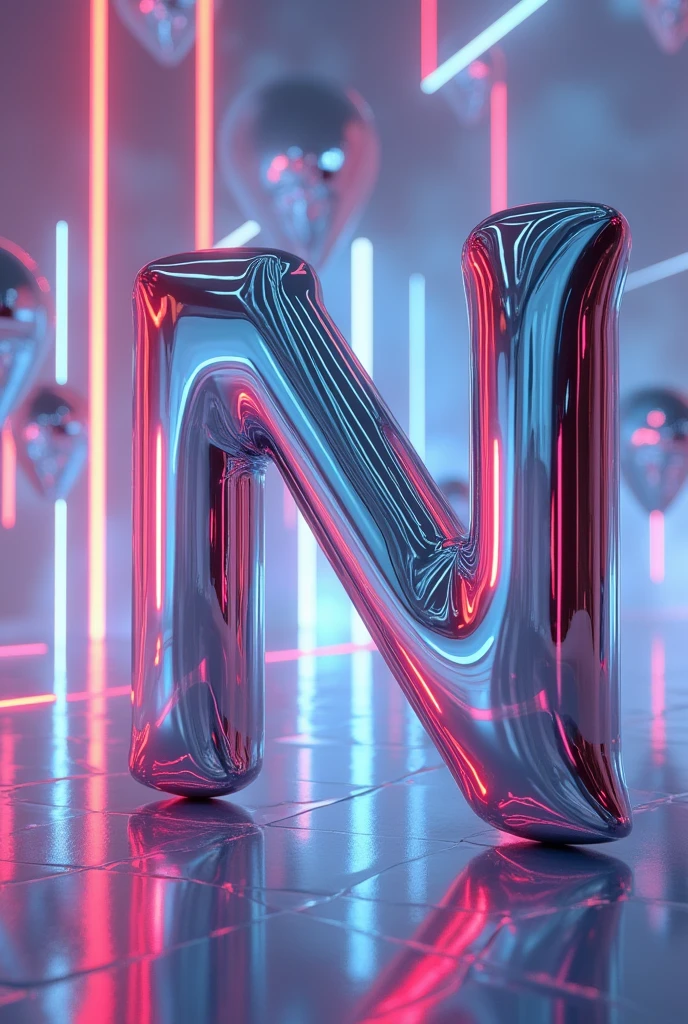 Chrome letters