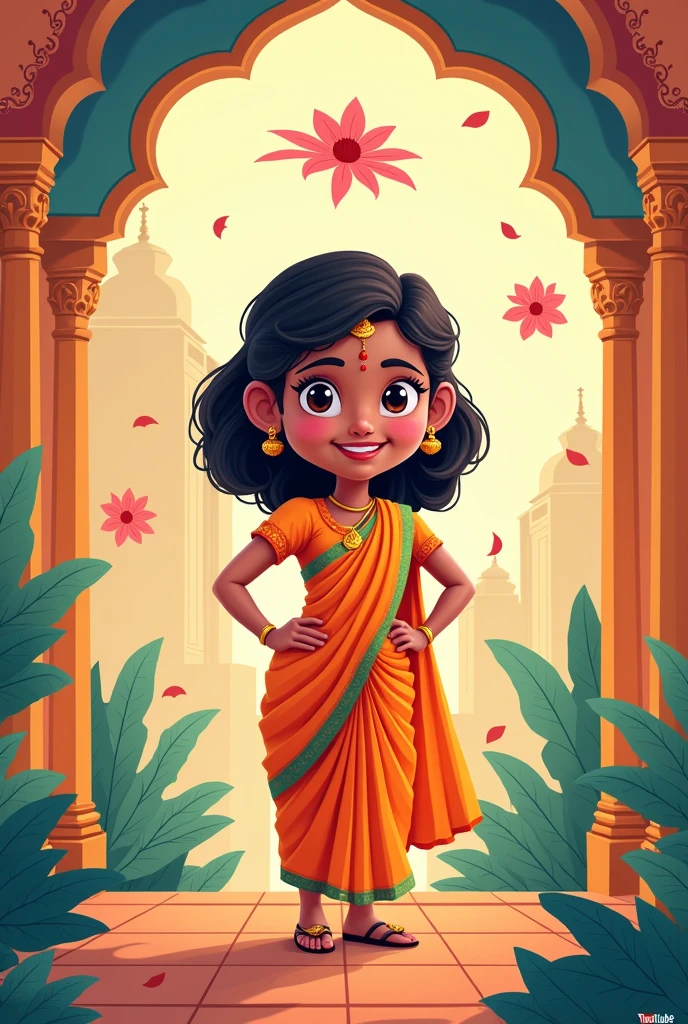 telugufactstalks text and cartoon character photo for YouTube channel.